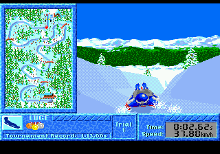 Скриншот игры Winter Challenge